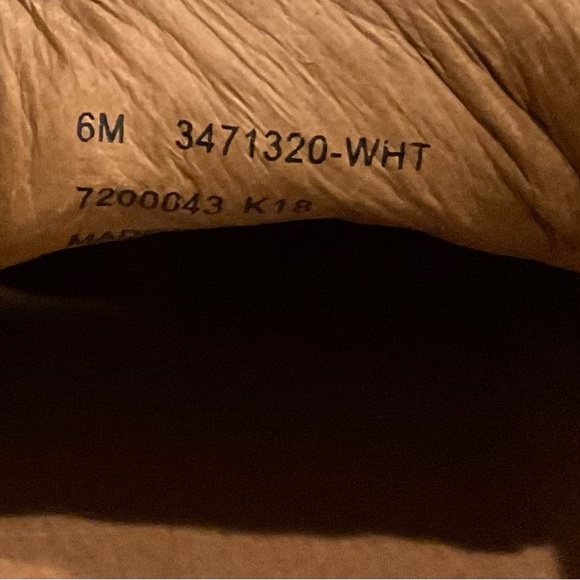 Frye Women's Lena Zip Low Leather Sneakers In White Slip OnPlatform Size 6 - Picture 7 of 7